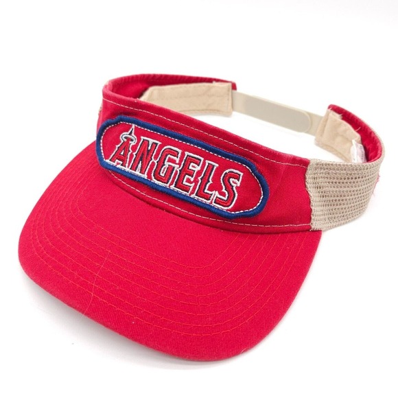 Los Angeles Angels Stadium Giveaway Golf Sun Visor Adjustable Hat Ball‎ Cap MLB - Picture 1 of 7